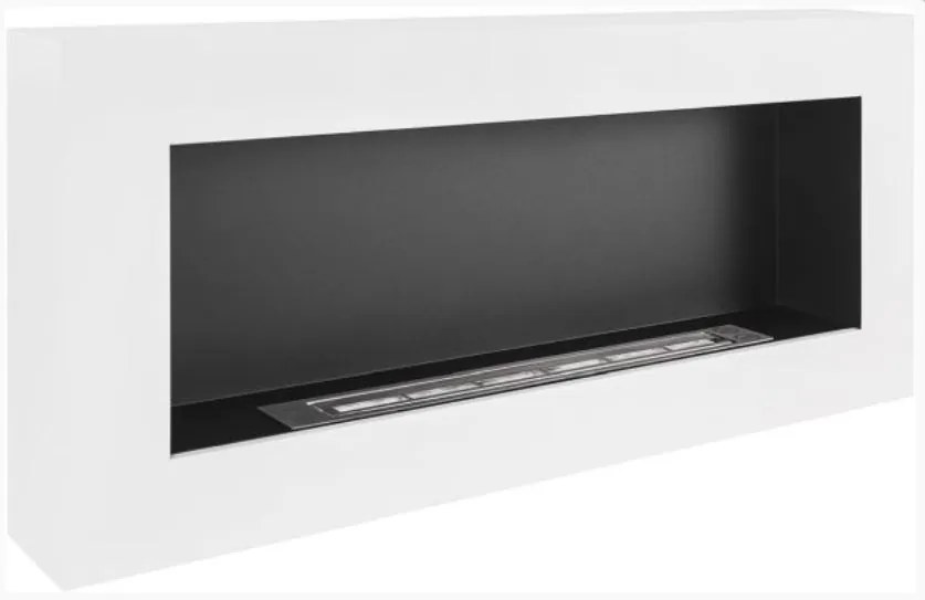 Závesný biokrb na stenu AIASA BOX BIELY MAT 90x40x12