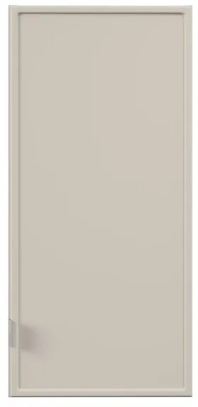 Vysoká závesná kúpelňová skrinka Bella Cashmere kašmírová/dub artisan