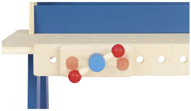 Playtive Detský drevený pracovný stôl v retro dizajne (100366033)