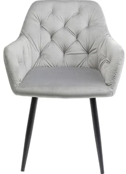 Kira stolička sivá