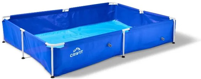 Crivit Bazén Metal Frame, 228 x 159 x 42 cm (100406414)