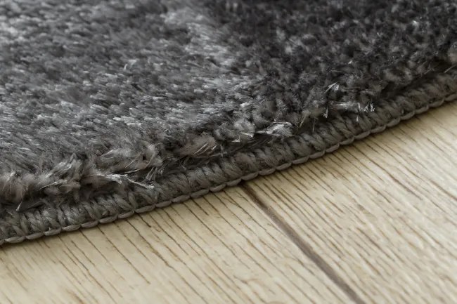 Kúpeľňový koberček SANTA sivý kruh