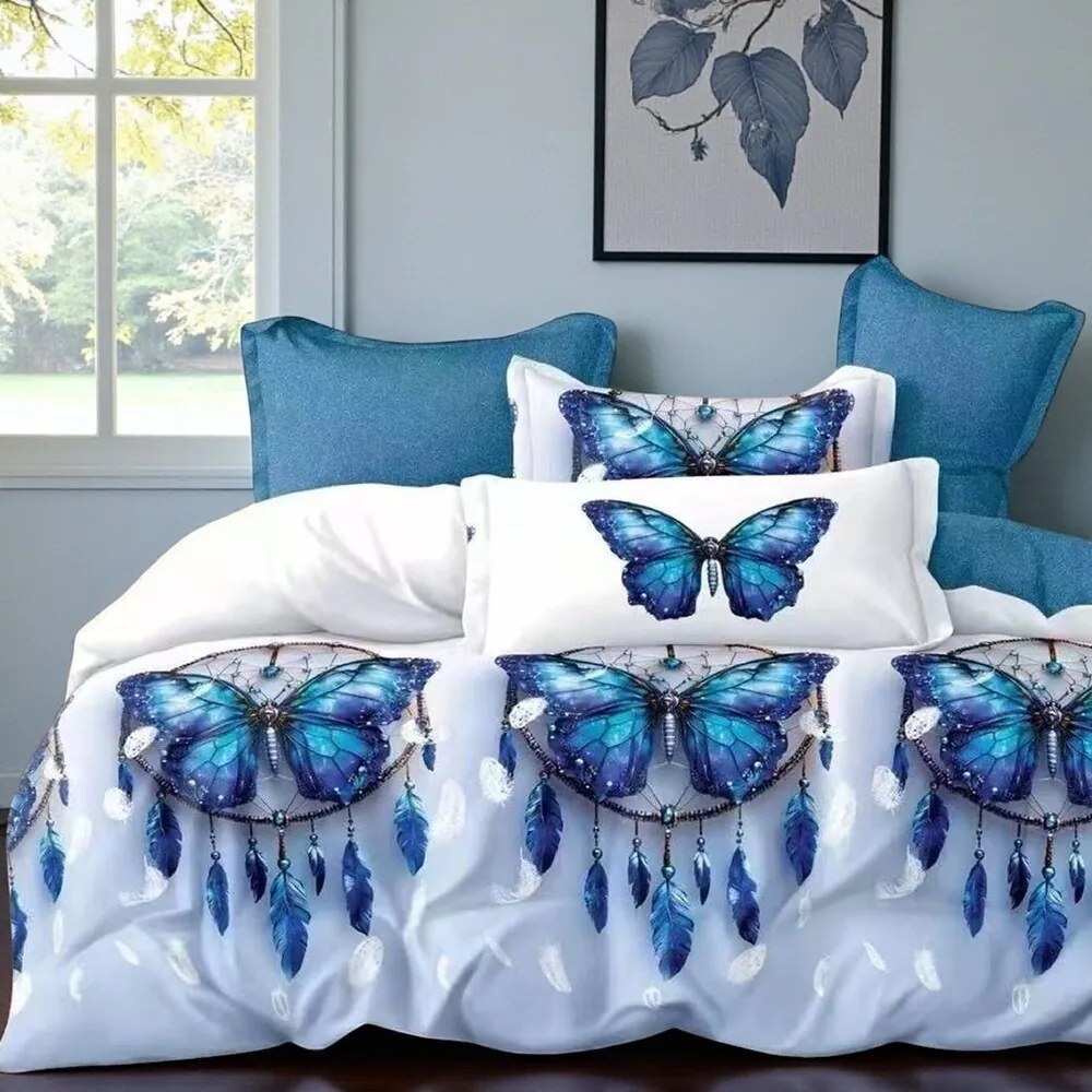 Obliečky VARMA BUTTERFLY 7-dielna sada 140x200 cm