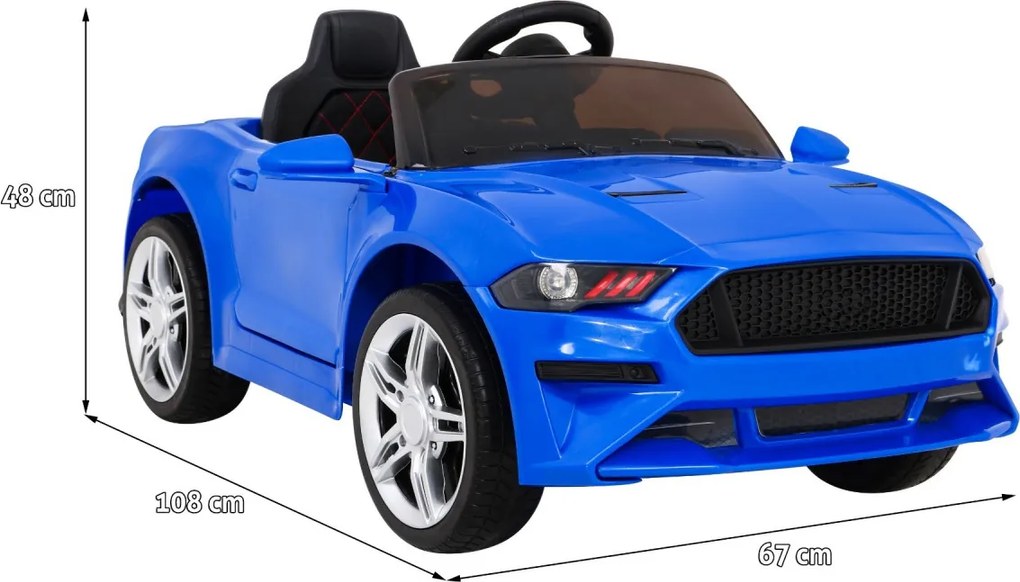 Ramiz GT Sport autíčko na batérie pre deti Modré + diaľkové ovládanie