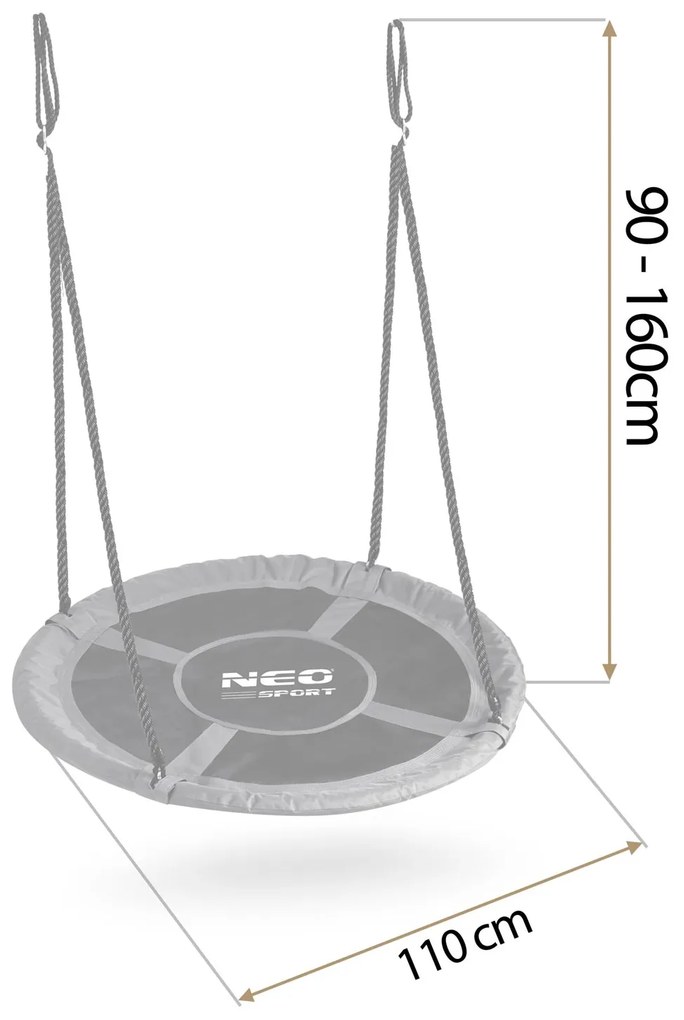 Neo-Sport Swingo 110 cm hojdačka bocianie hniezdo