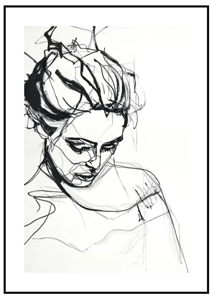 Obraz 30x40 cm Silhouette – Malerifabrikken