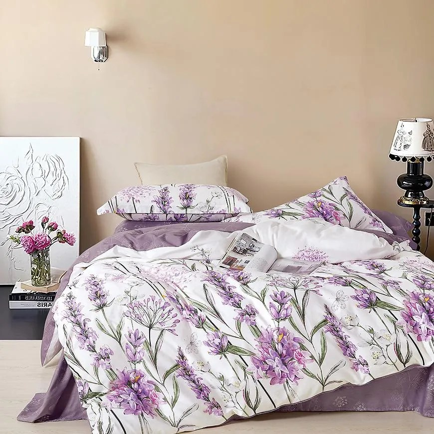 Posteľná bielizeň z bavlneného saténu ALBS-01352B 140x200 Lasher