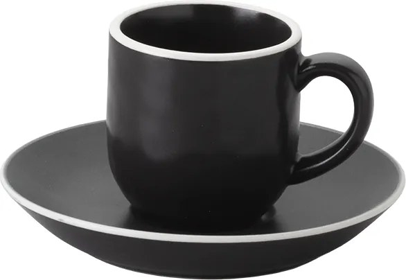 Mokka set 12 ks – Elements Yin &amp; Yang black - W0226