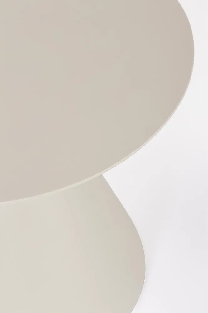 Hliníkový okrúhly záhradný stolík ø 50 cm Aloha – Bizzotto