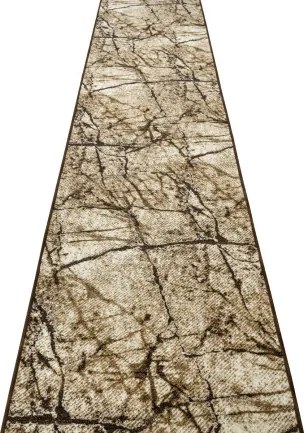 Protišmykový behúň Grain 17 hnedý / béžový