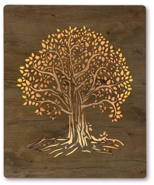 Obraz Strom lipa na batériu