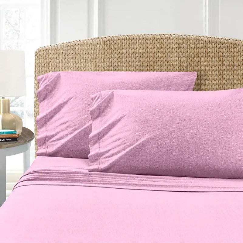 Ružová svetlá bavlnená plachta Homa