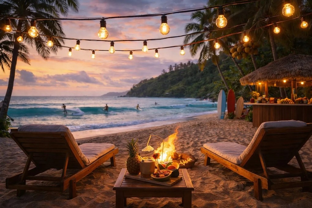 TRENDIE Svetelná reťaz LED teplá biela 15 m