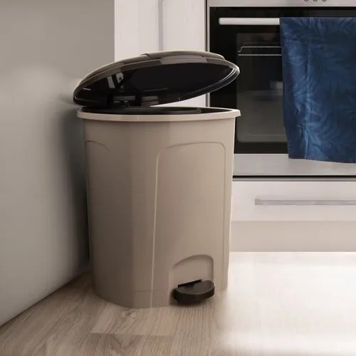 Orion Kôš odp. UH s pedálom 30 l kávovo hnedá, 30 l