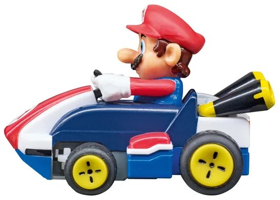 Carrera Mini autíčko na diaľkové ovládanie Super Mario + Plyšová hračka Super Mario, 23 cm  (800007999)