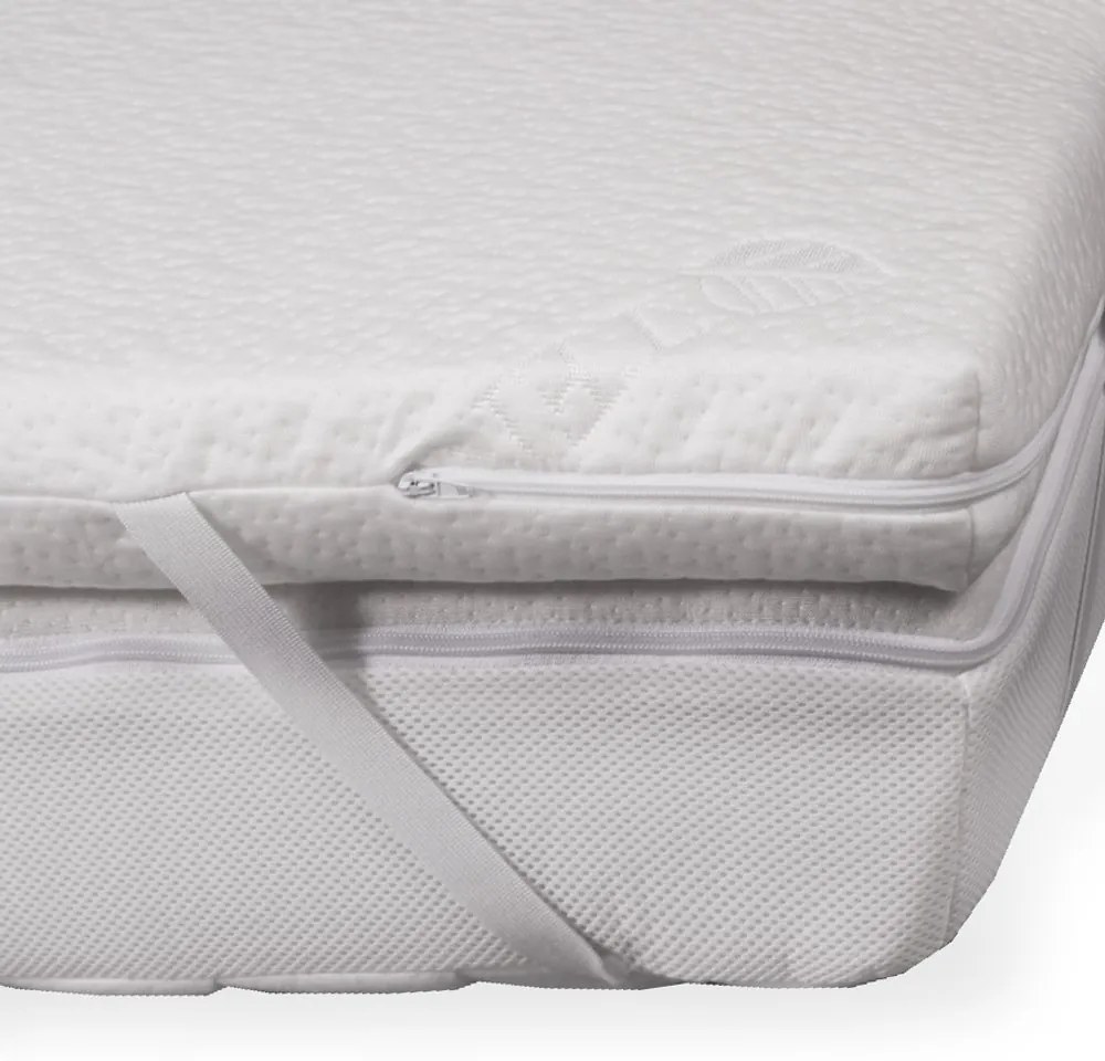 VISCOPUR Vrchný pamäťový matrac VISCOPUR® Tencel® - 100x200 cm | 4 cm