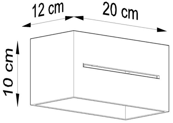 Nástenné svietidlo LOBO 2xG9/40W/230V šedá
