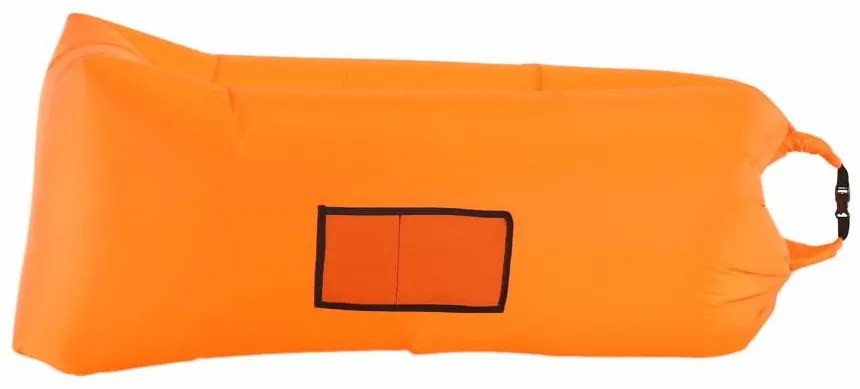 Tempo Kondela Nafukovací sedací vak/lazy bag, oranžová, LEBAG