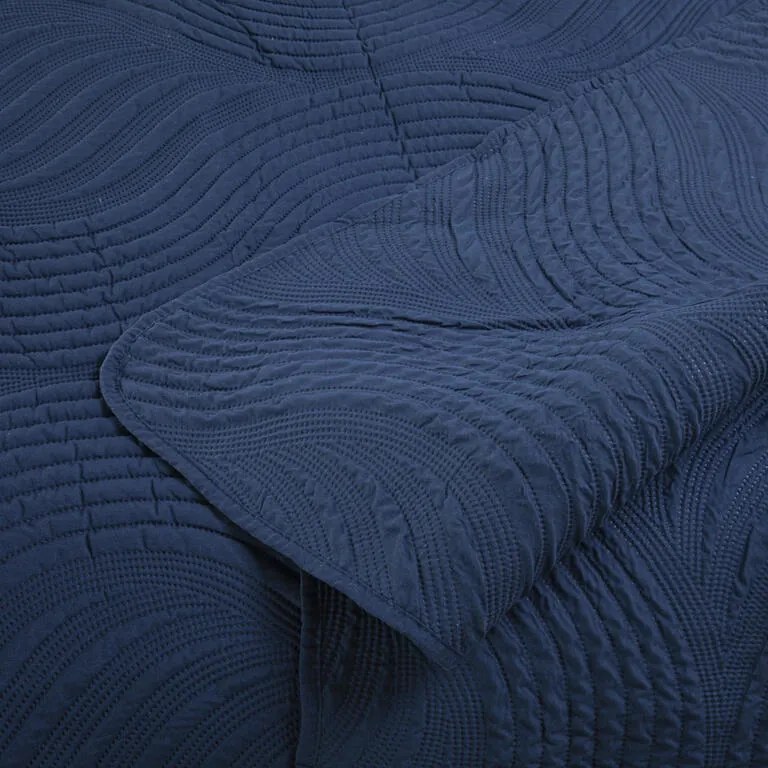 Univerzálna prikrývka CHIARA modrá 180 x 220 cm