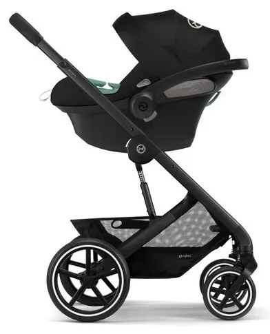 CYBEX športový kočík Balios S Lux - moon black (black frame)