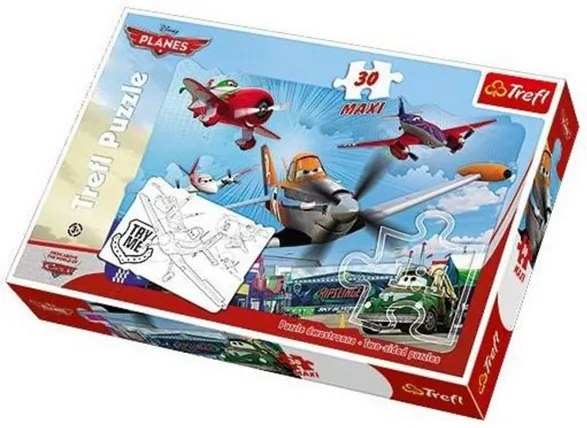 Trefl Maxi puzzle Lietadlá Planes 30 dielov