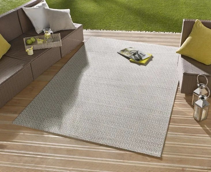 Hanse Home, Kusový koberec Meadow 102475 – na von aj na doma, 160x230, béžová, chodba / predsieň