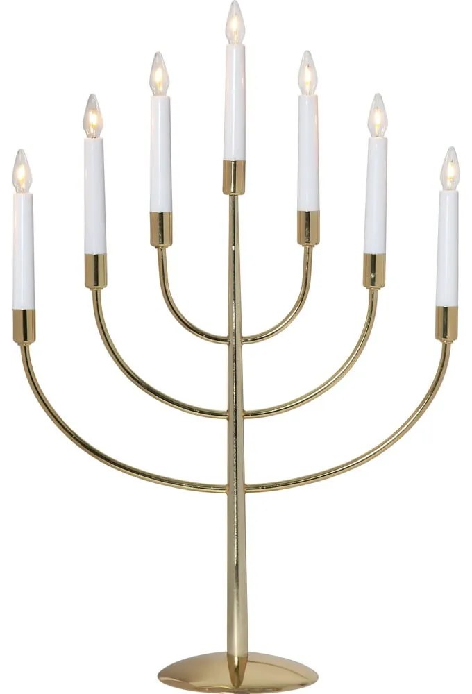 Vianočná svetelná dekorácia v zlatej farbe Titus – Star Trading