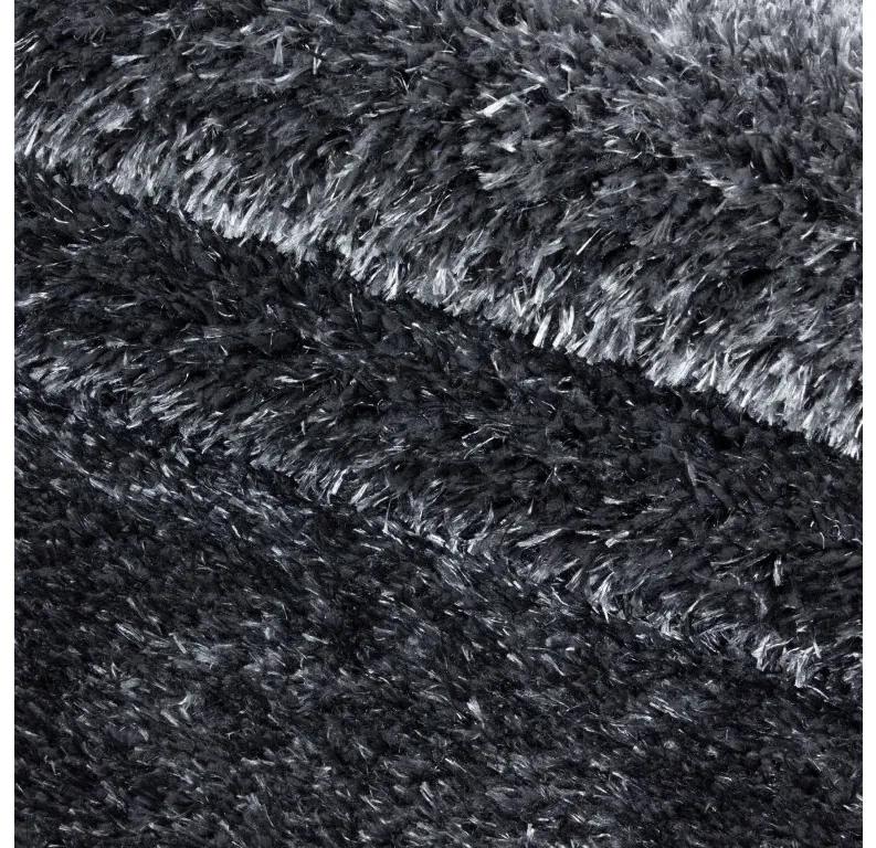 Ayyildiz Kusový koberec BRILLIANT 4200, Okrúhly, Sivá Rozmer koberca: 120 cm KRUH
