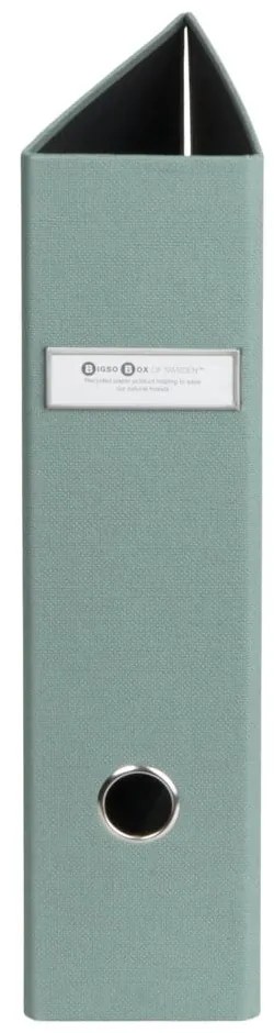 Zelený kartónový organizér na dokumenty Archie Canvas Paper Laminate – Bigso