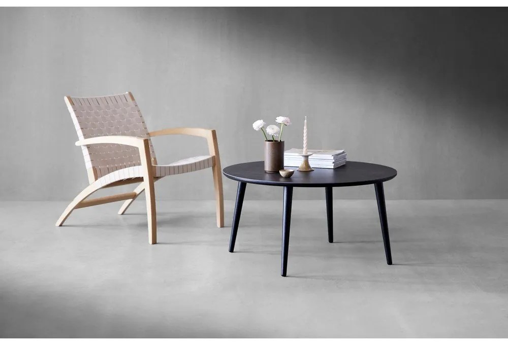 Béžové dubové kreslo Findahl by Hammel