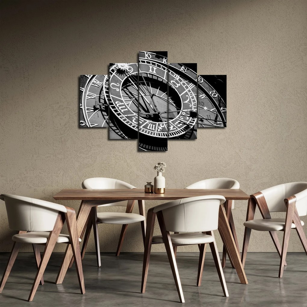 Obraz - Astronomické hodiny, Praha, Česká Republika (150x105 cm)