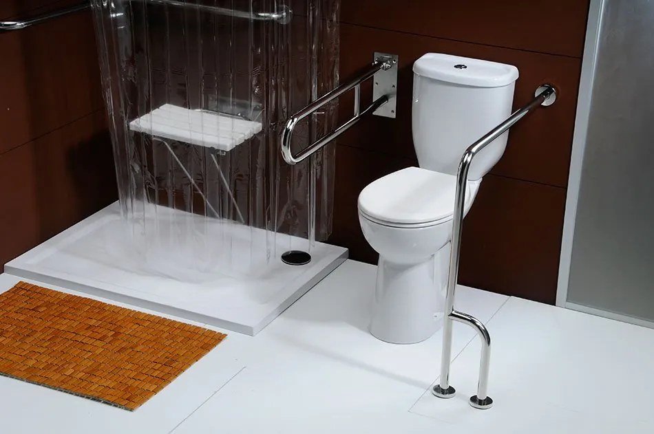 CREAVIT CREAVIT, HANDICAP WC kombi misa zvýšená 36,3x67,2cm, spodný odpad, BD301.410.00