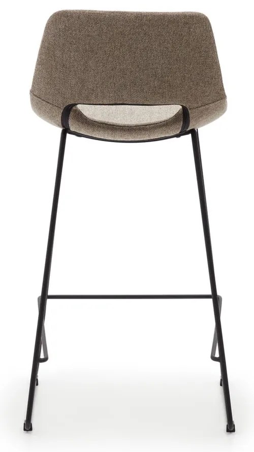 Svetlohnedá barová stolička (výška sedadla 65 cm) Zahara – Kave Home