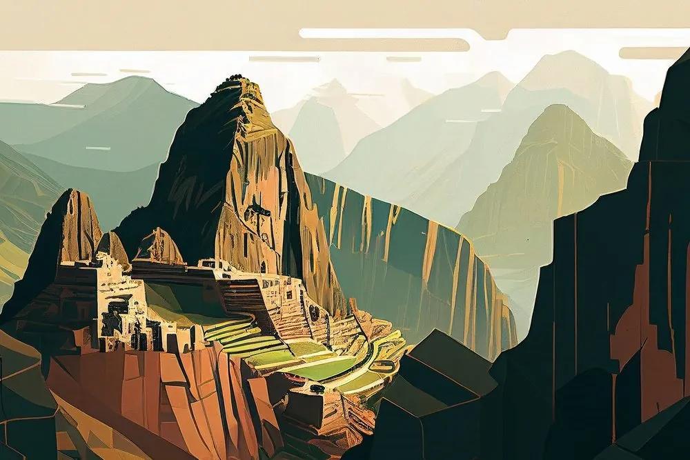 Obraz skvostné Machu Picchu - 90x60