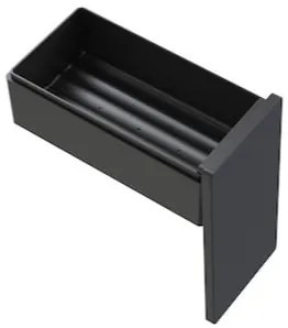 Box polička pre SAT, čierny, SATWIDOPLBOXC, 1 ks