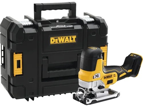 Aku priamočiara píla DeWalt DCS335NT-XJ 18V, bezuhlíková, v kufri TSTAK, bez aku a nabíjačky