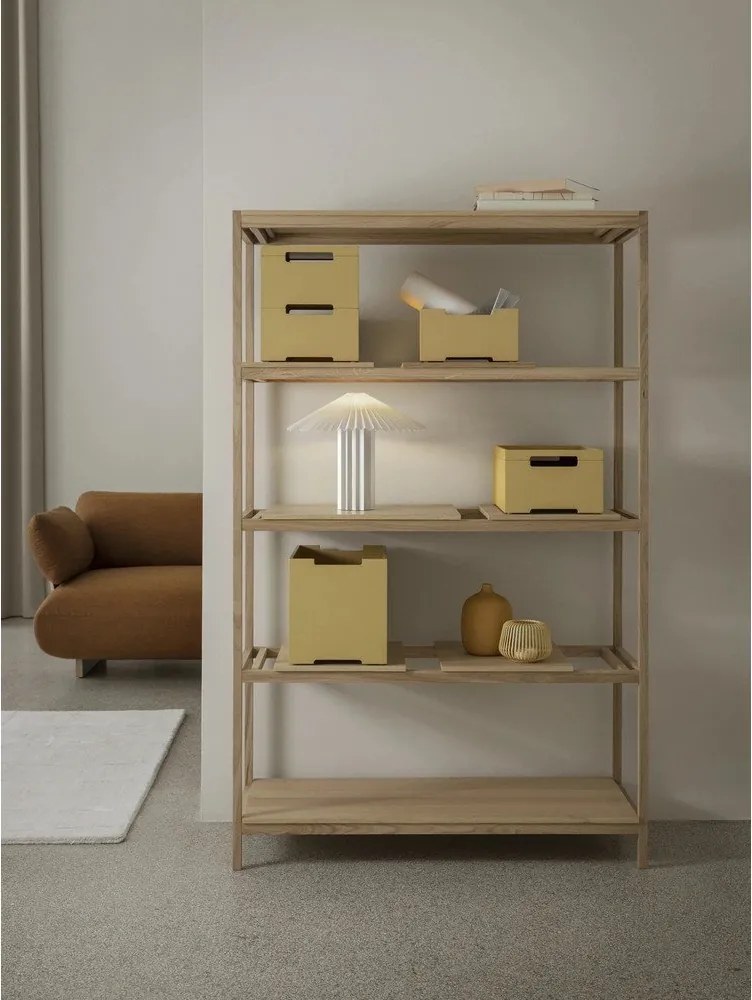 Krémovobiely úložný box 25x39x14 cm Kasane M – Blomus