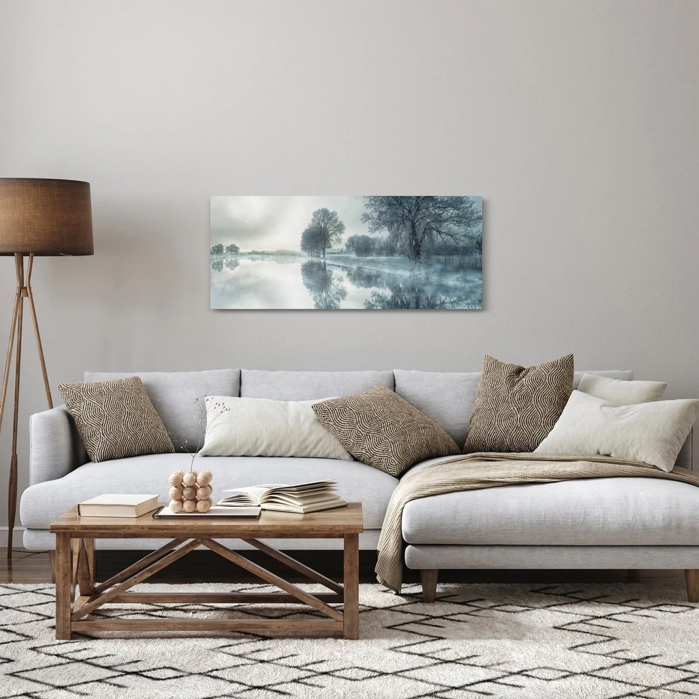 Obraz zimnej prírody (120x50 cm)