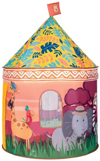 Playtive Detský stan na hranie (oranžová) (100357349)