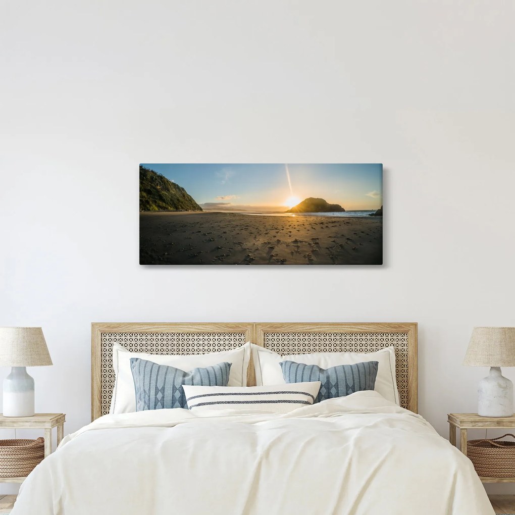 Obraz pláže (120x50 cm)