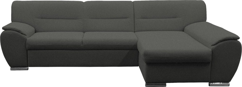 XXXLutz ROHOVÁ SEDAČKA, textil, sivá MID.YOU - Sedačky - 001574004511