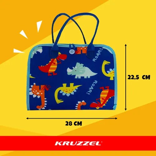 ISO Trade Kruzzel Montessori senzorická kniha pre deti 3+ – jednorožec, 7 aktivít