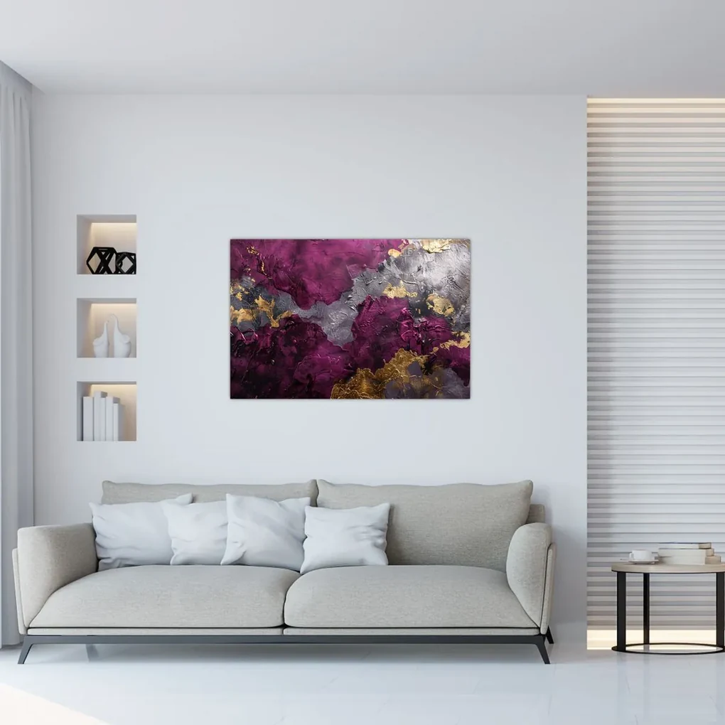 Obraz - Textúrovanie abstrakcie (90x60 cm)