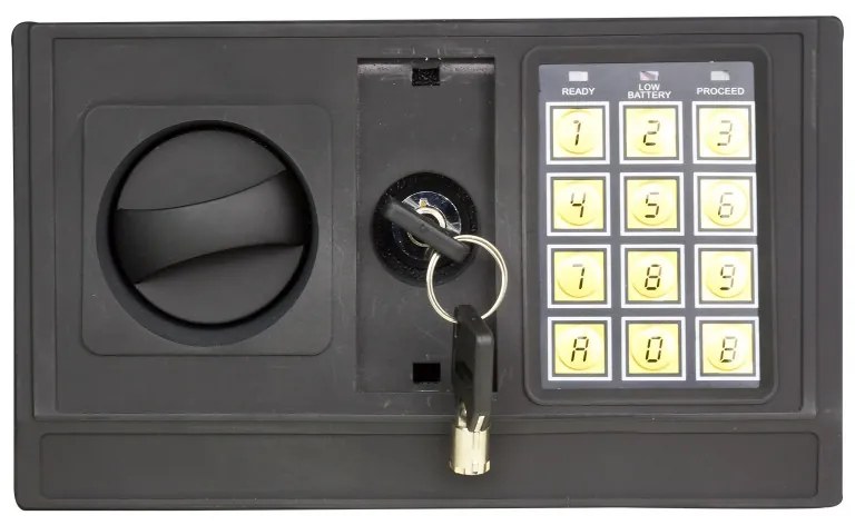 DEMA Digitálny trezor 31x20x20 cm DMT 12 litrov