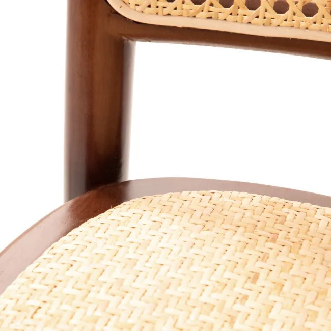 Jedálenská stolička LEGNO béžová / hnedá 871387