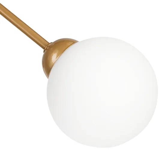 Luster na tyči RUBBY BALL 6xG9/5W/230V zlatá