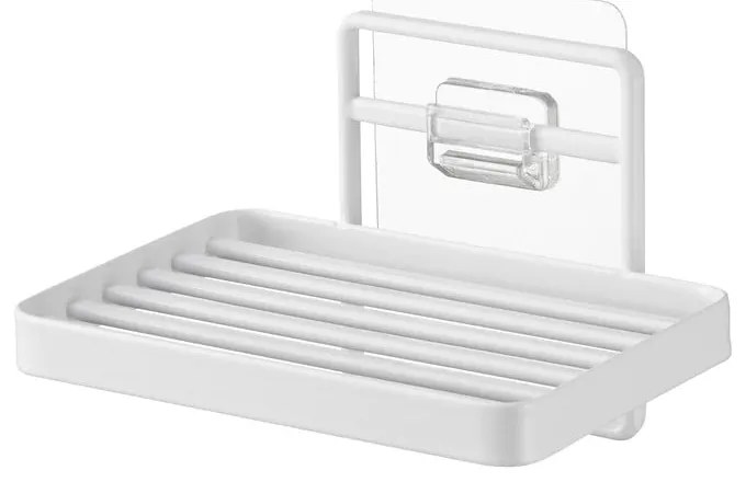 Biela samodržiaca kovová nádobka na mydlo Film Hook – YAMAZAKI