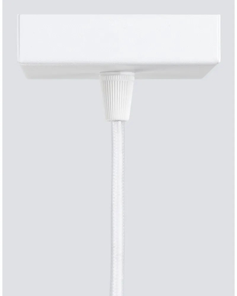 Biele závesné svietidlo Gleam – Sollux