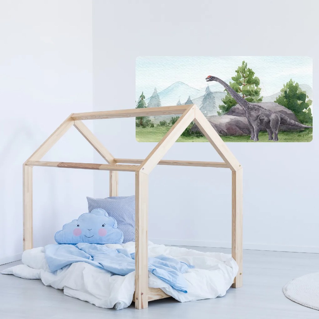 60x120cm Dinosaurus - textilná nálepka na stenu