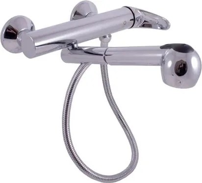 Drezová batéria RAV Slezák s vyťahovacou spškou 100 mm chróm S303.0